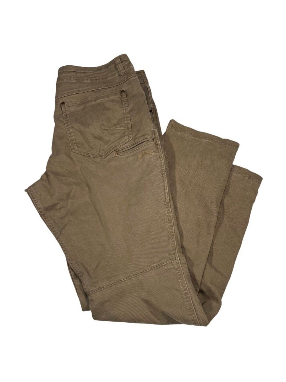 Kuhl Mens Revolt Pants 38x32 Brown Outdoor Hiking Work Pants Sweatpants Comfort